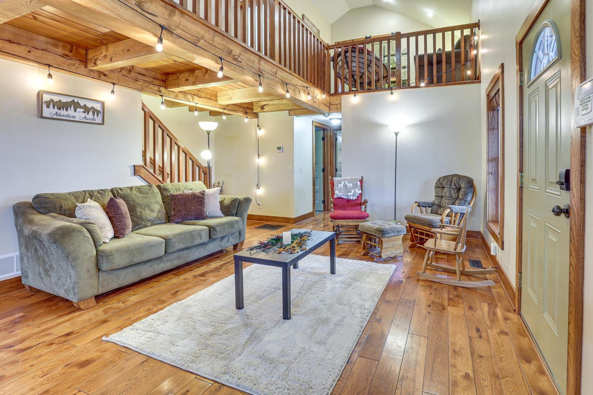 Happy Haven Hill Cabin With Patio And Fire Pit! Villa Dundee Dış mekan fotoğraf