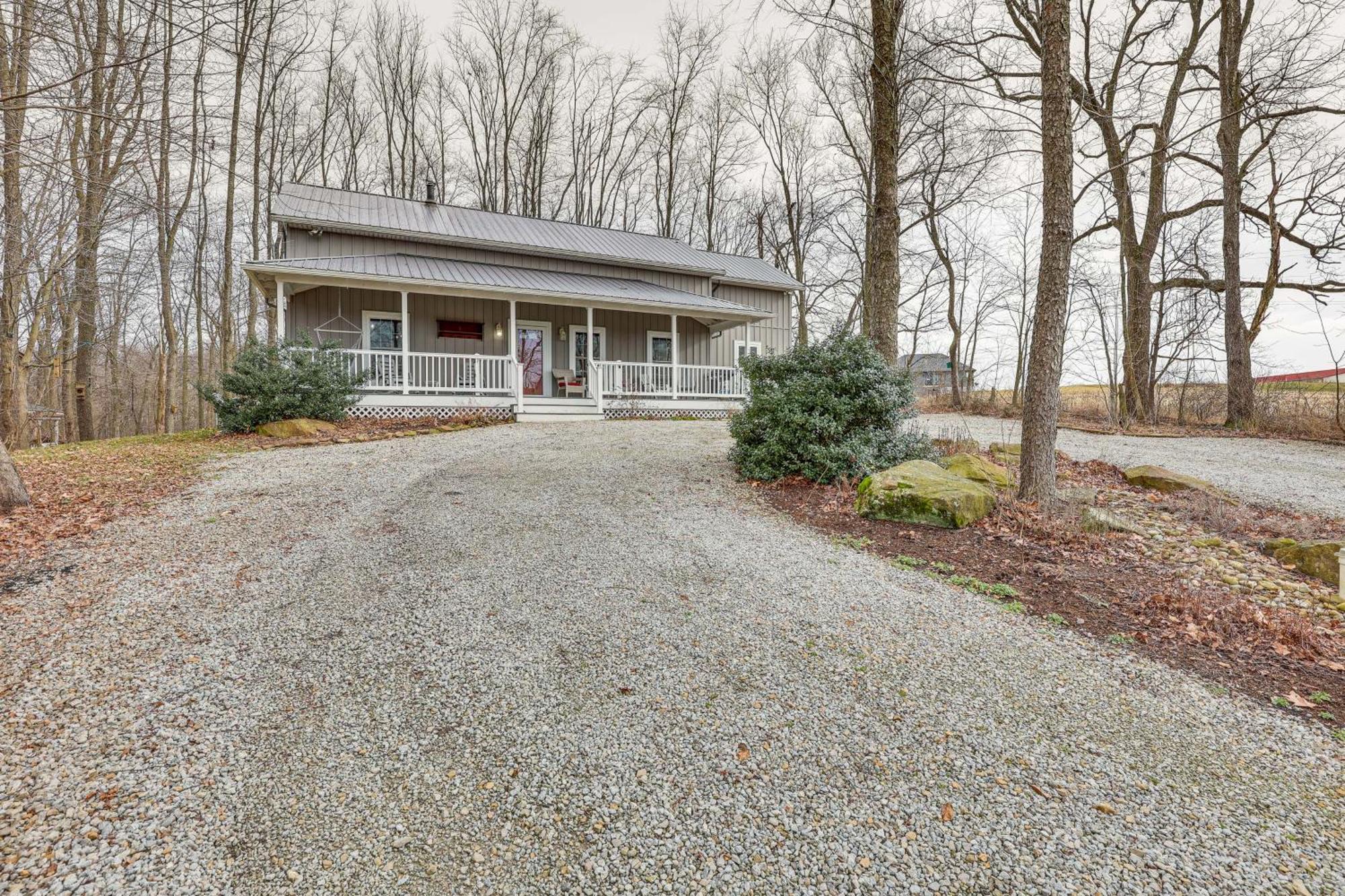 Happy Haven Hill Cabin With Patio And Fire Pit! Villa Dundee Dış mekan fotoğraf